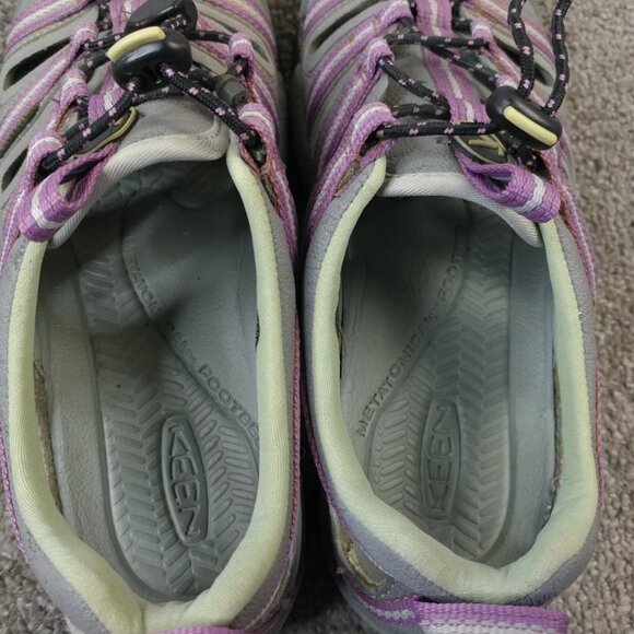 Keen XT 0805 Newport H2 Hiking Sandals Womens 7 Shoes Waterproof Gray Purple - Picture 9 of 11